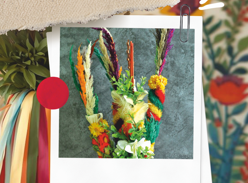 Kuferek Rozmaitości Kreatywnej Stasi – “Palma Wielkanocna”.