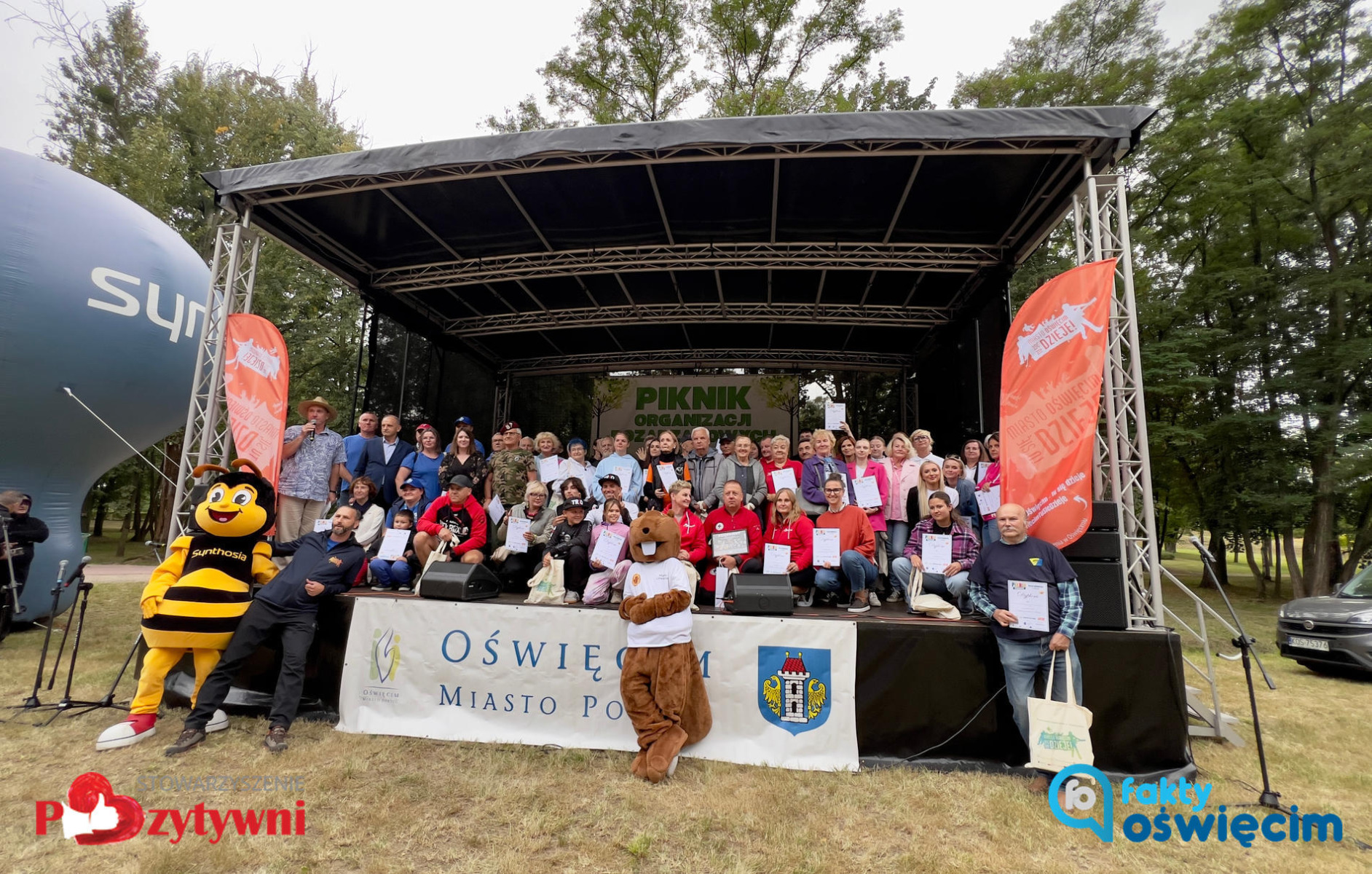 Mniej tłumów, ale więcej energii na pikniku organizacji – FILM, FOTO