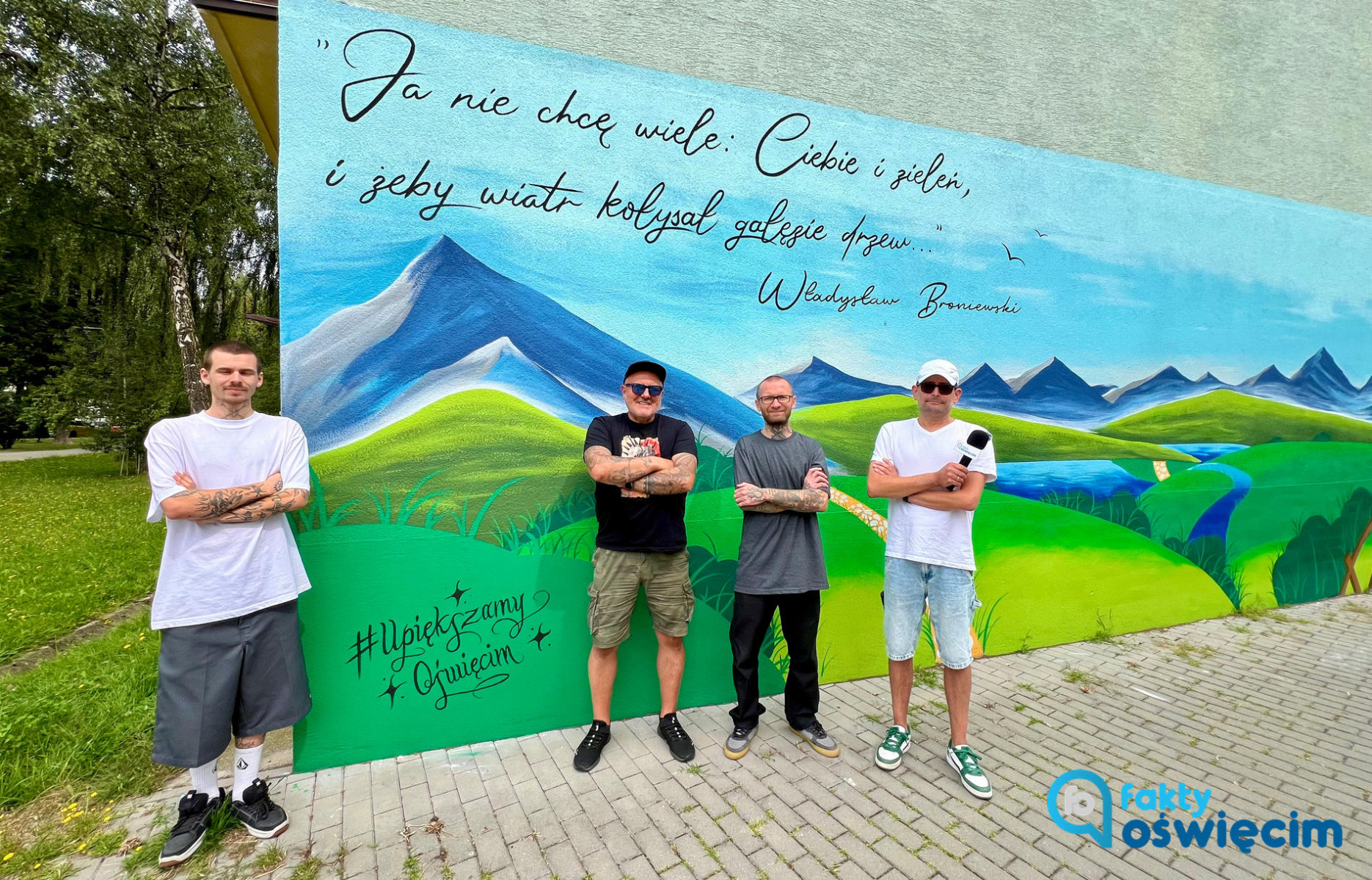 Stawiają na street art. Wspólnota i artyści działają razem – FILM