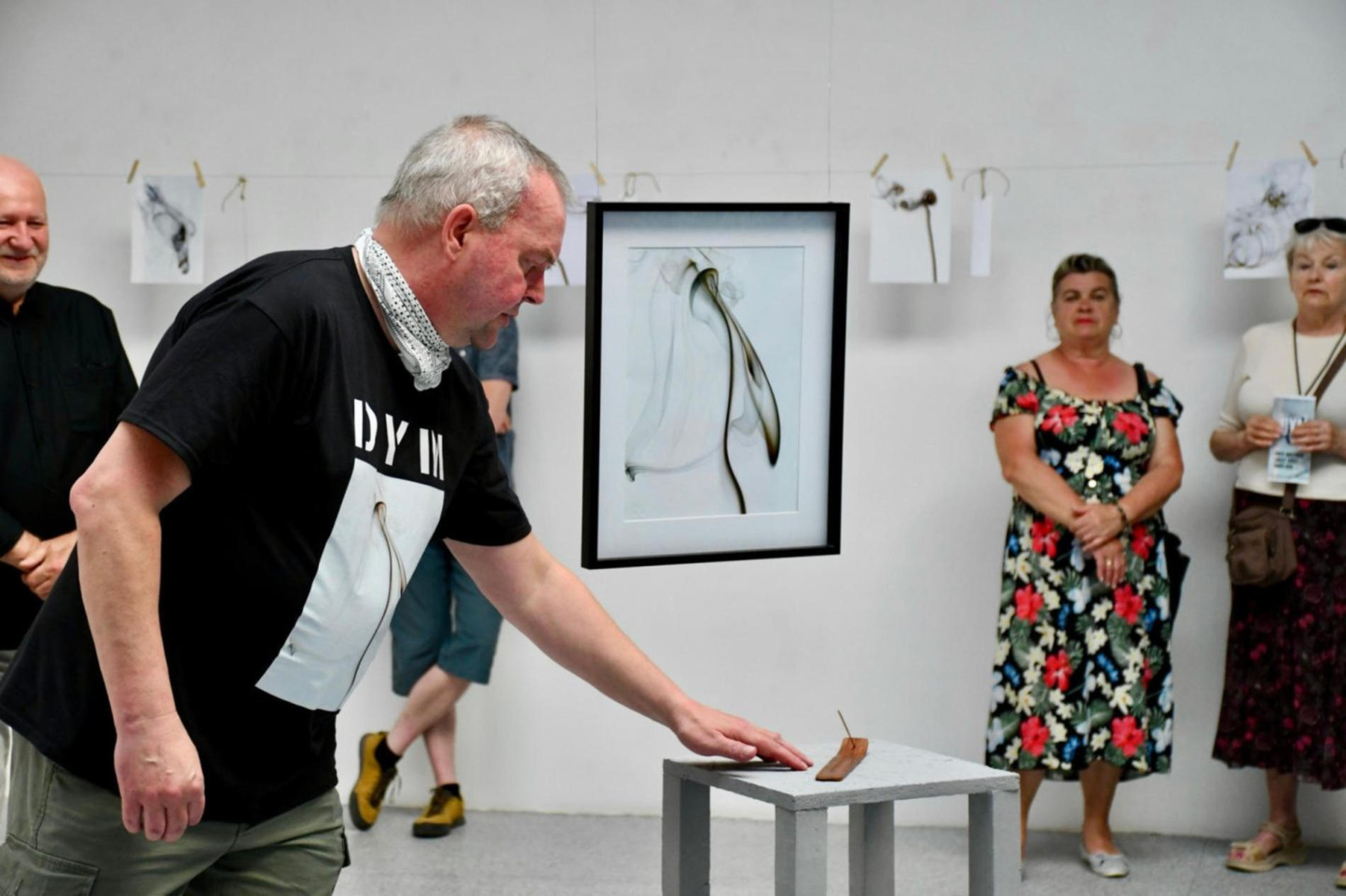 Fotografie ulotne jak dym w ODK Zasole