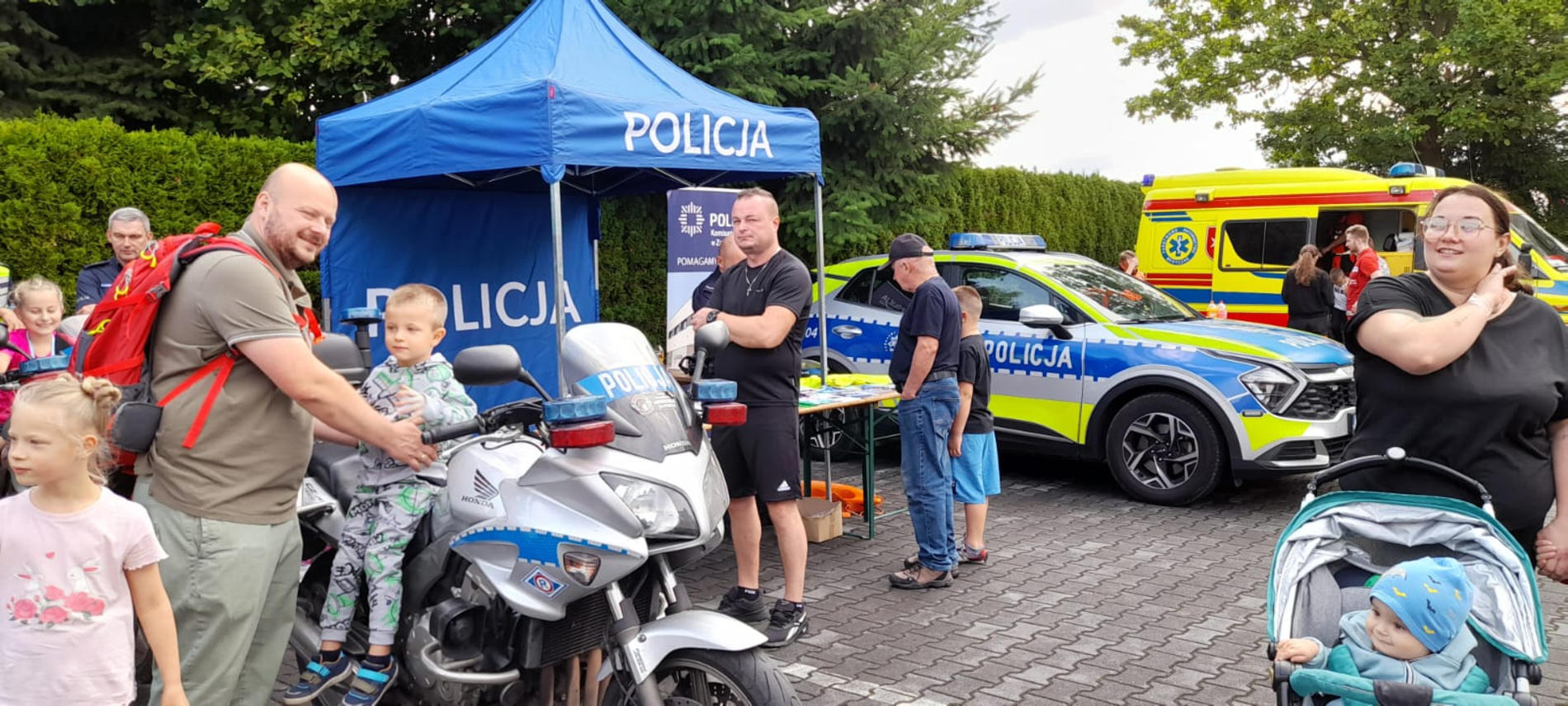 „Bezpieczna Odyseja” pełna atrakcji w Przeciszowie – FOTO