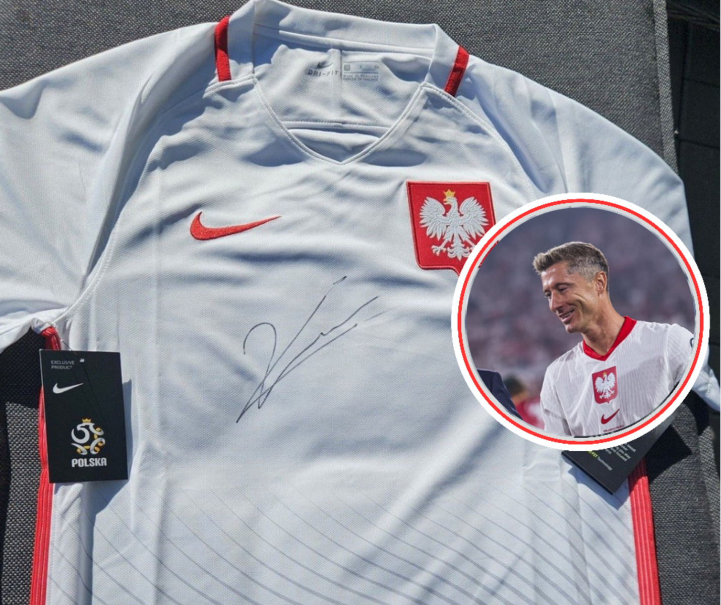 Szczególna aukcja, wyjątkowa koszulka… – FOTO