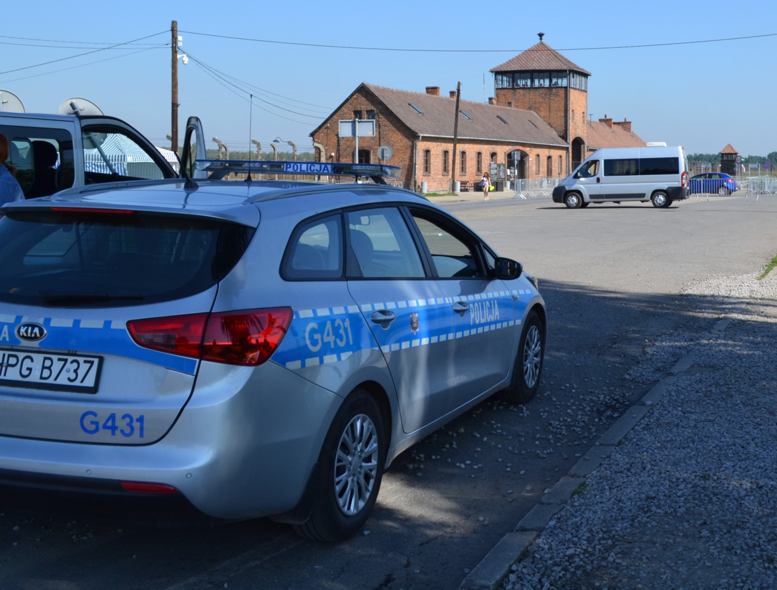 Nietrzeźwi Finowie wtargnęli na teren Muzeum Auschwitz-Birkenau