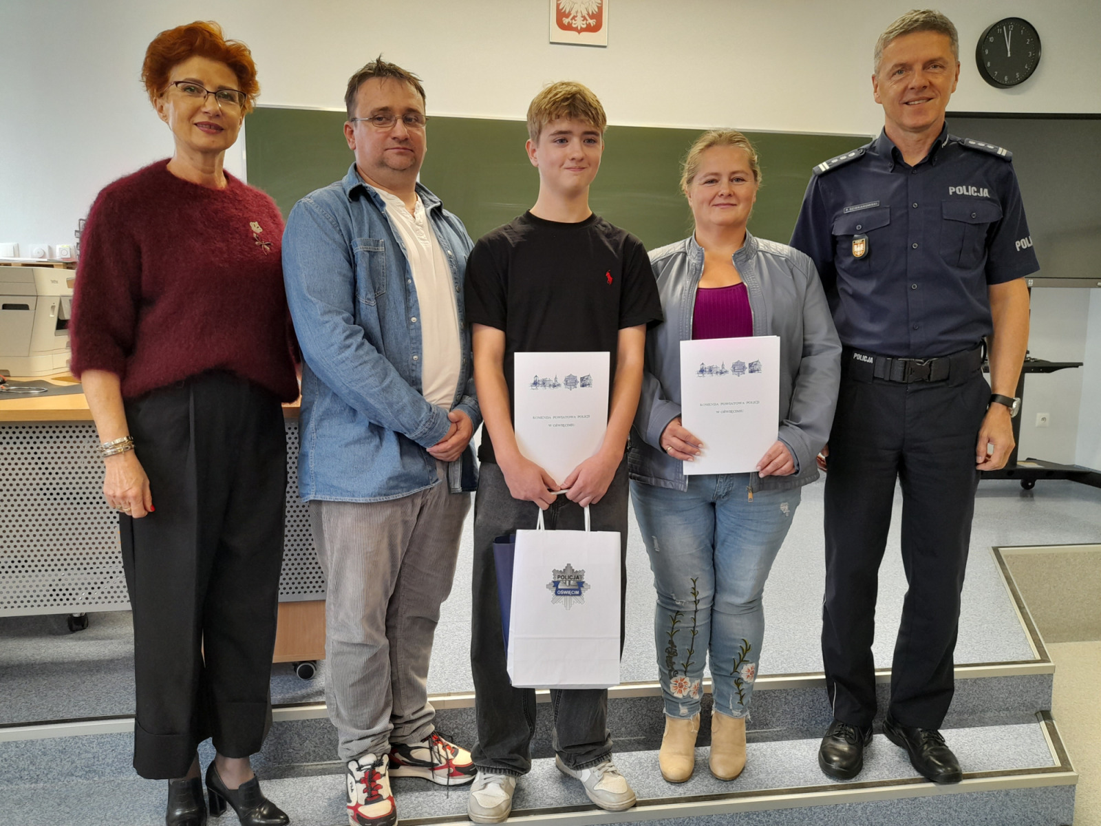 Piętnastolatek z Osieka nagrodzony za bohaterstwo – FOTO