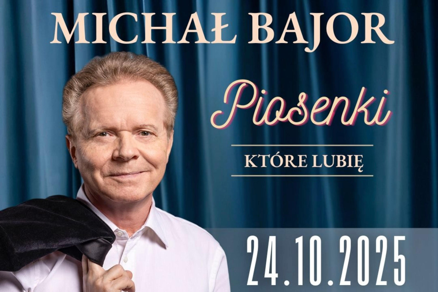 Podwójne zaproszenie na koncert Michała Bajora rozdane