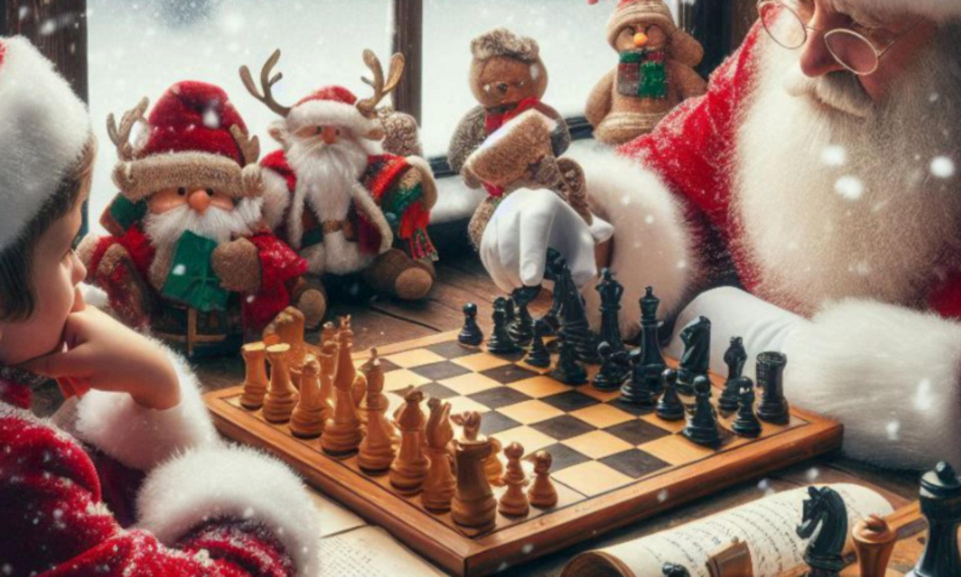 Zagraj w królewską grę z Mikołajem w Przeciszowie