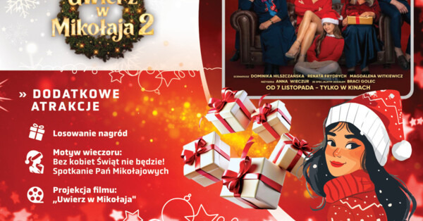 Panie Mikołajowe przejmą Planet Cinema - FILM