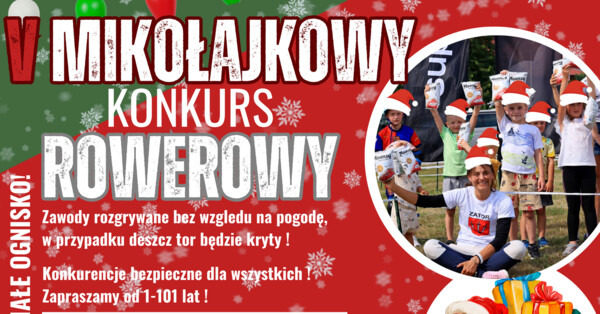 Mikołaj w niedzielę przyjedzie na rowerze