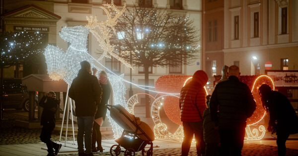 Komu przeszkadzał świąteczny renifer?