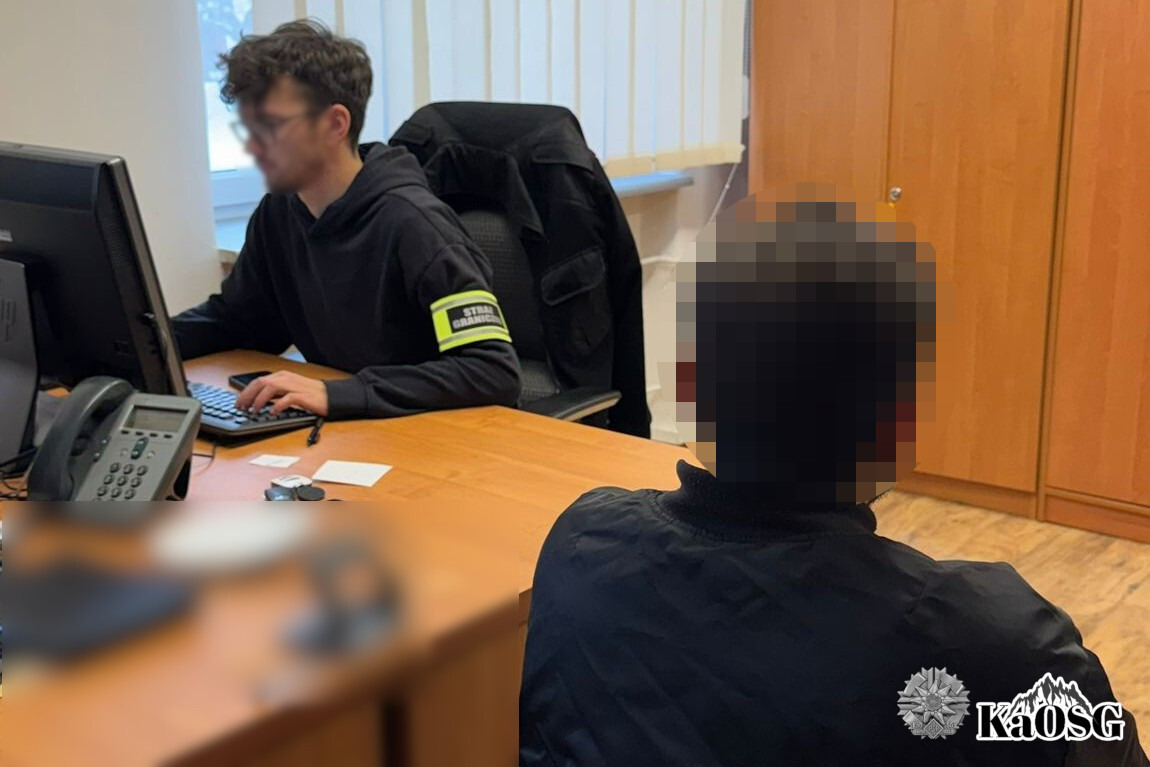 Straż Graniczna zatrzymała 27-latka w Głębowicach