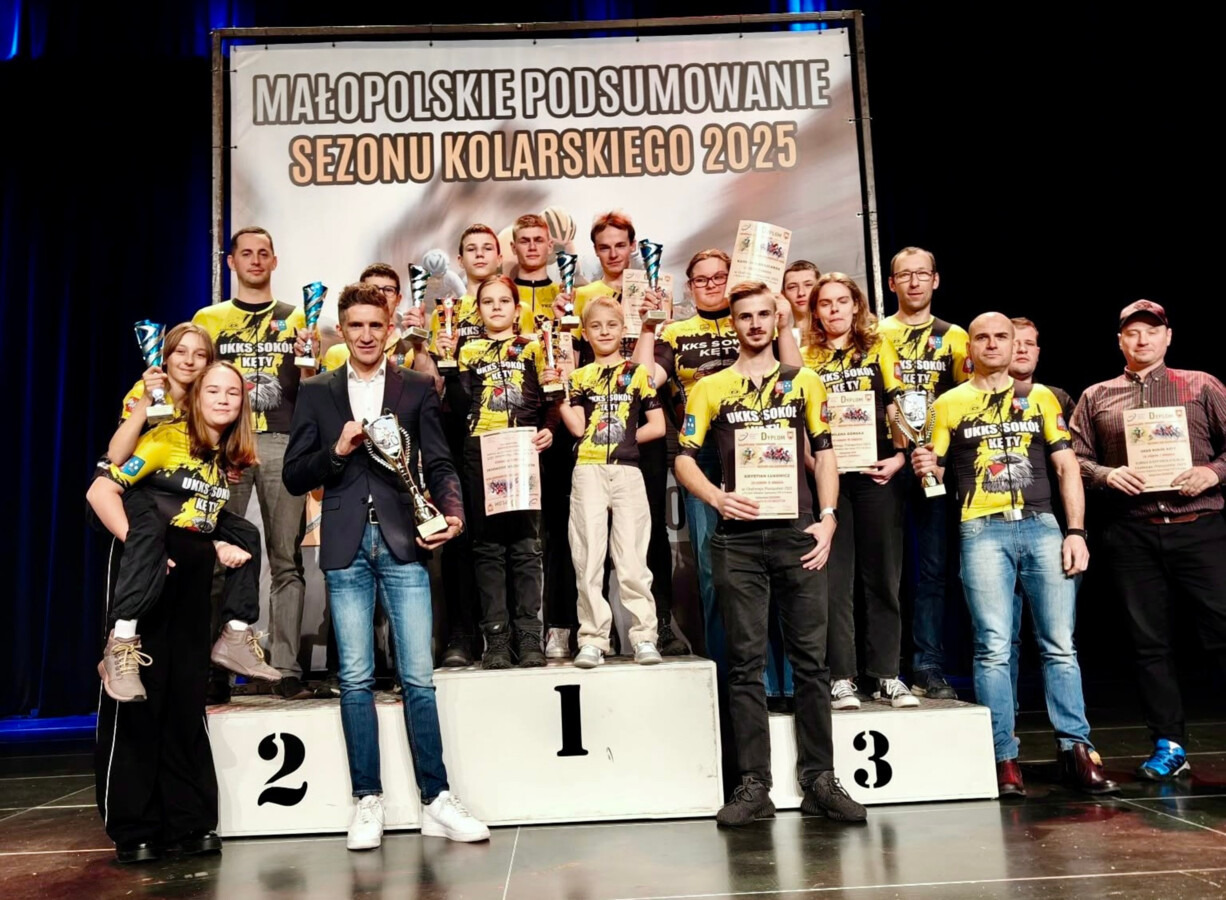 Kolarze podsumowali sezon. Wysokie loty Sokoła - FOTO