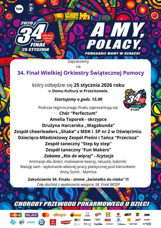 WOŚP w Przeciszowie. Finał pełen muzyki, licytacji i atrakcji