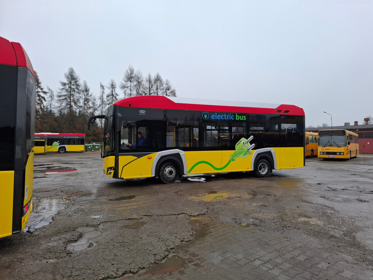 Trzy nowe elektryczne autobusy już w Oświęcimiu