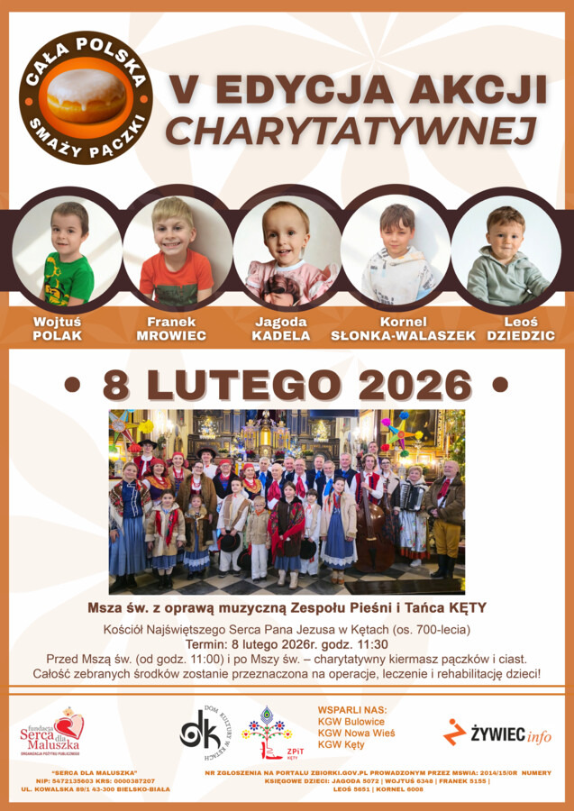 Słodka akcja w Kętach. Pączki zamienią się w pomoc