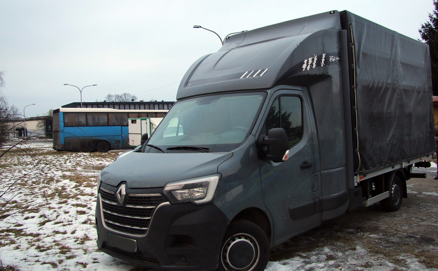 Skradziony dostawczak ze Śląska odnaleziony w Chełmku