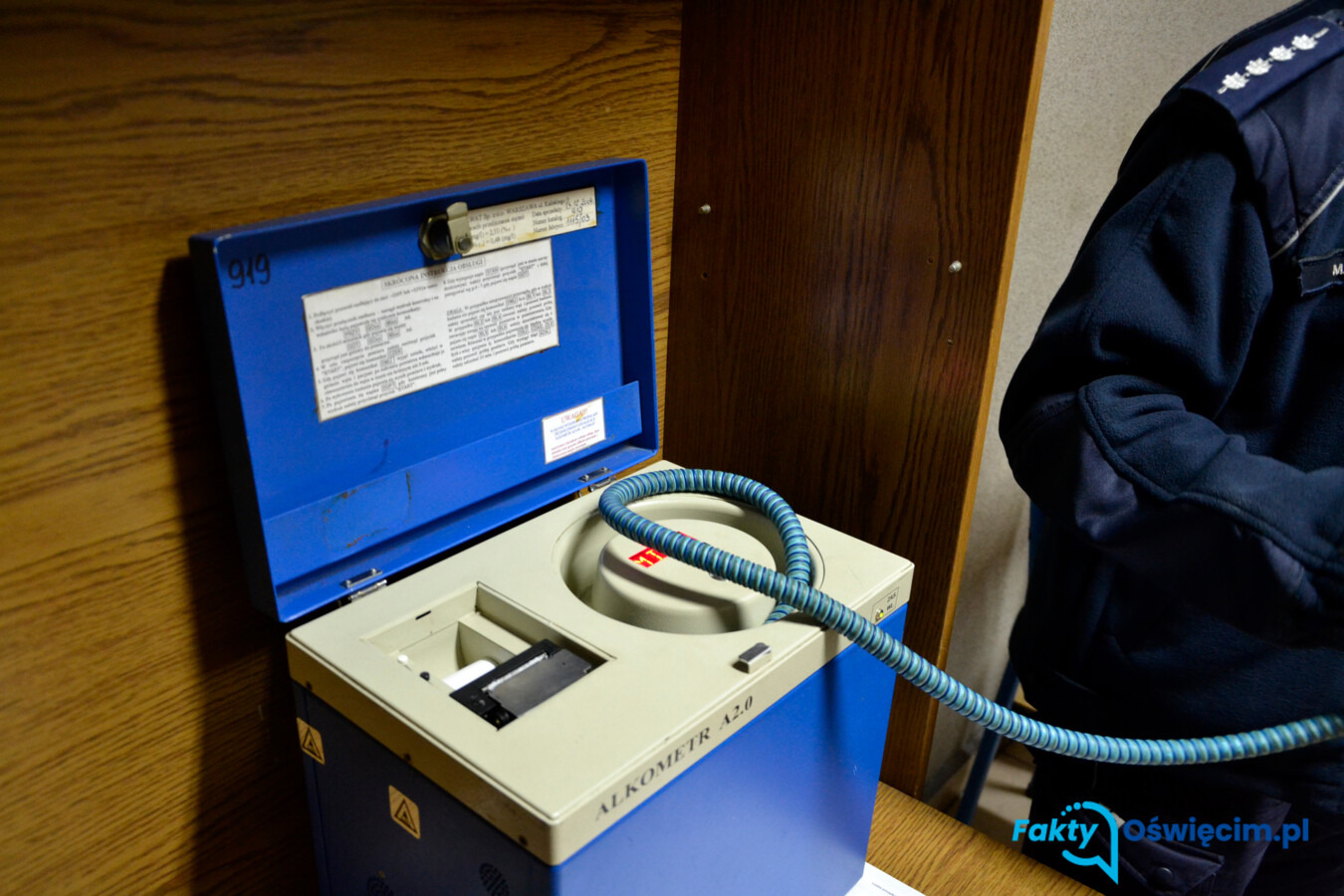 Półtora promila na ruchliwej krajówce