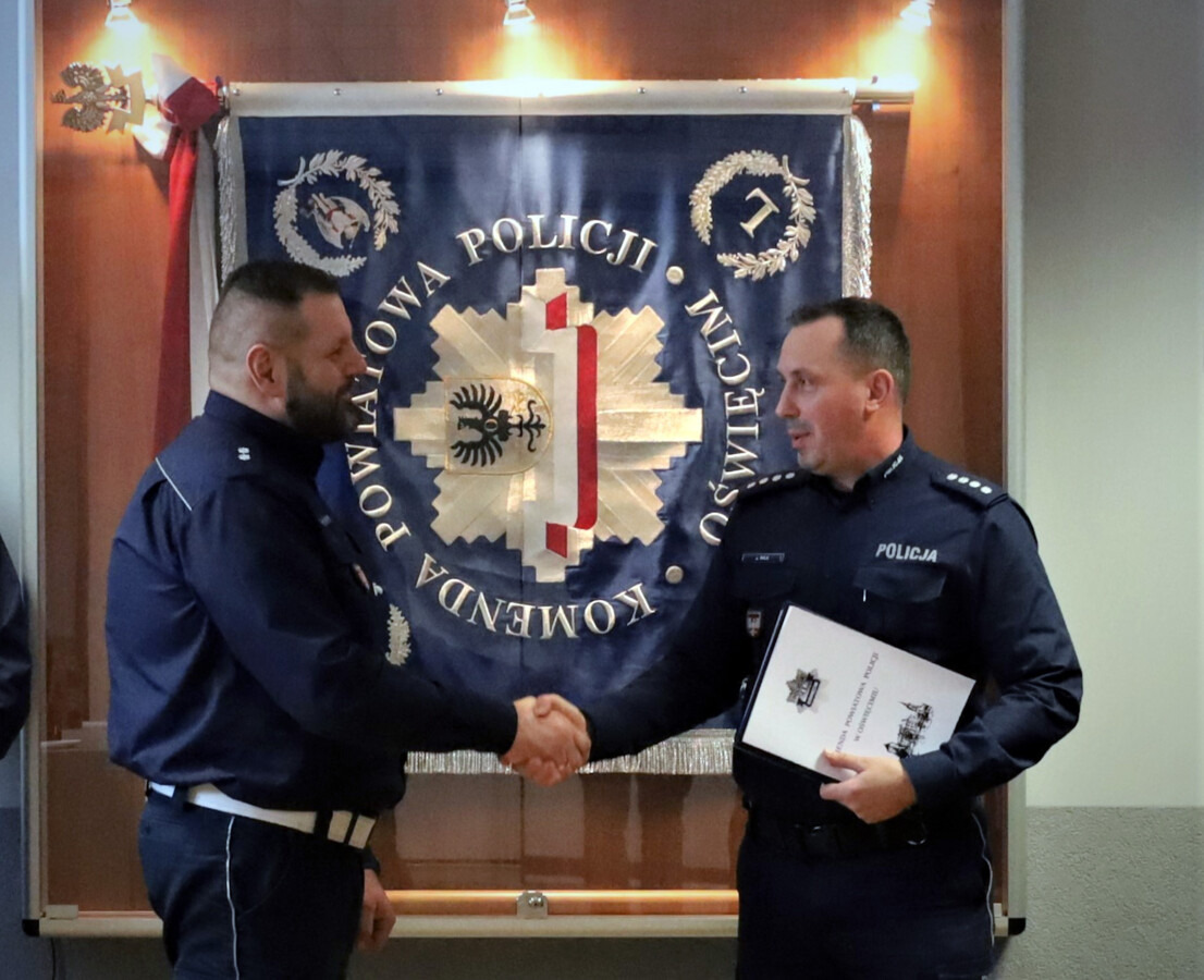 Oświęcimska drogówka ma nowego szefa - FOTO