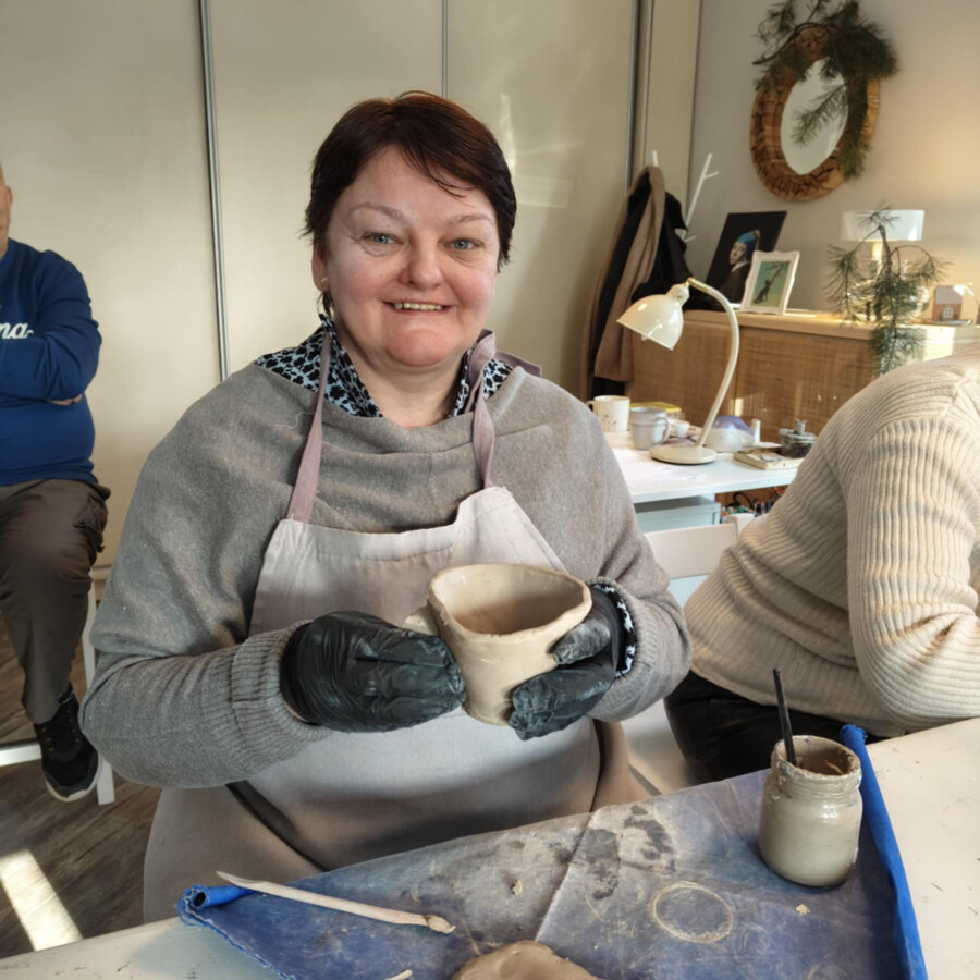 Zaparzone w glinie. Ceramika z ŚDS w Oświęcimiu - FOTO