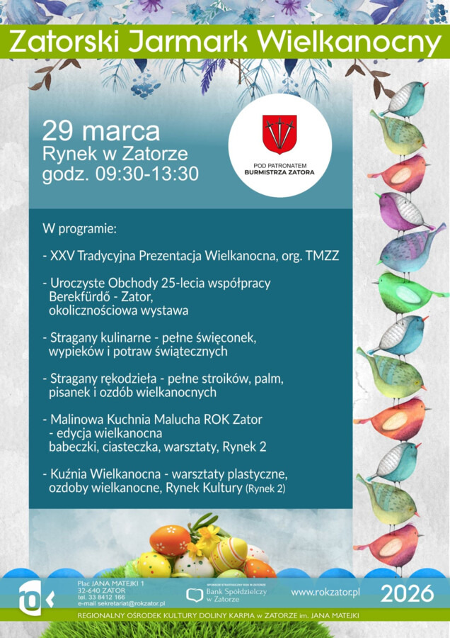 Świąteczny klimat na rynku w Zatorze