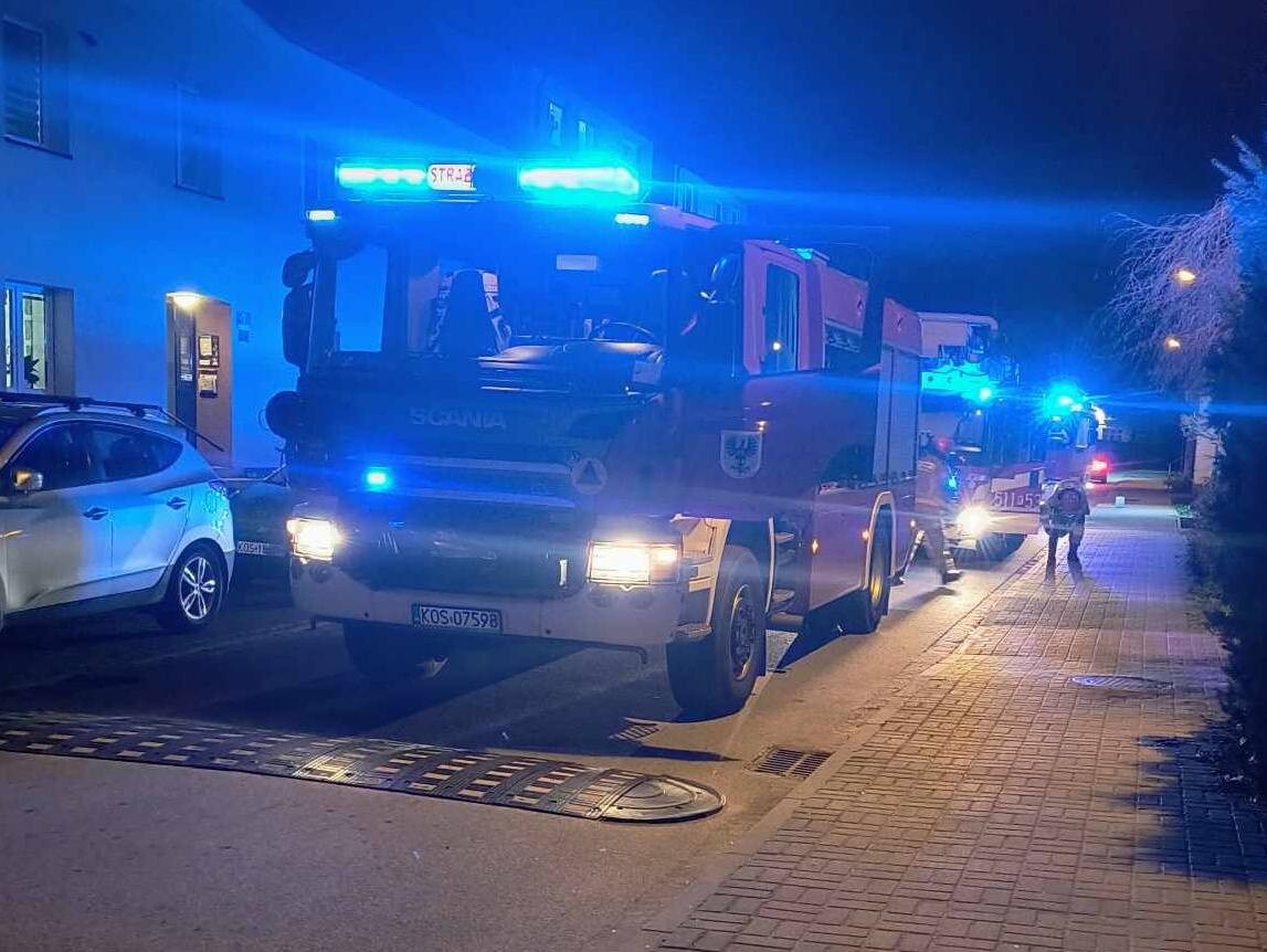 Przypalony posiłek postawił służby na nogi