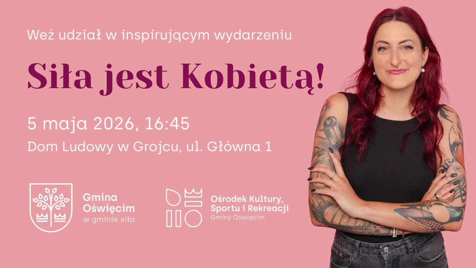 Siła jest Kobietą. Nowy projekt startuje w Grojcu