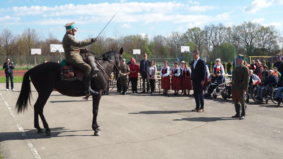 Bobrek powitał ułanów XI Rajdu Konnego - FOTO