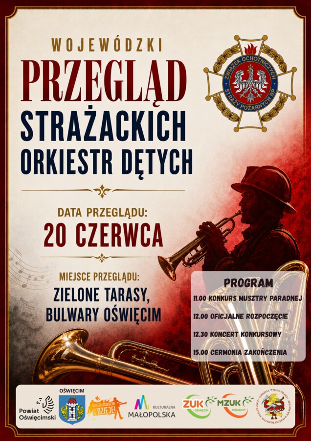 350 muzyków OSP przyjedzie do Oświęcimia