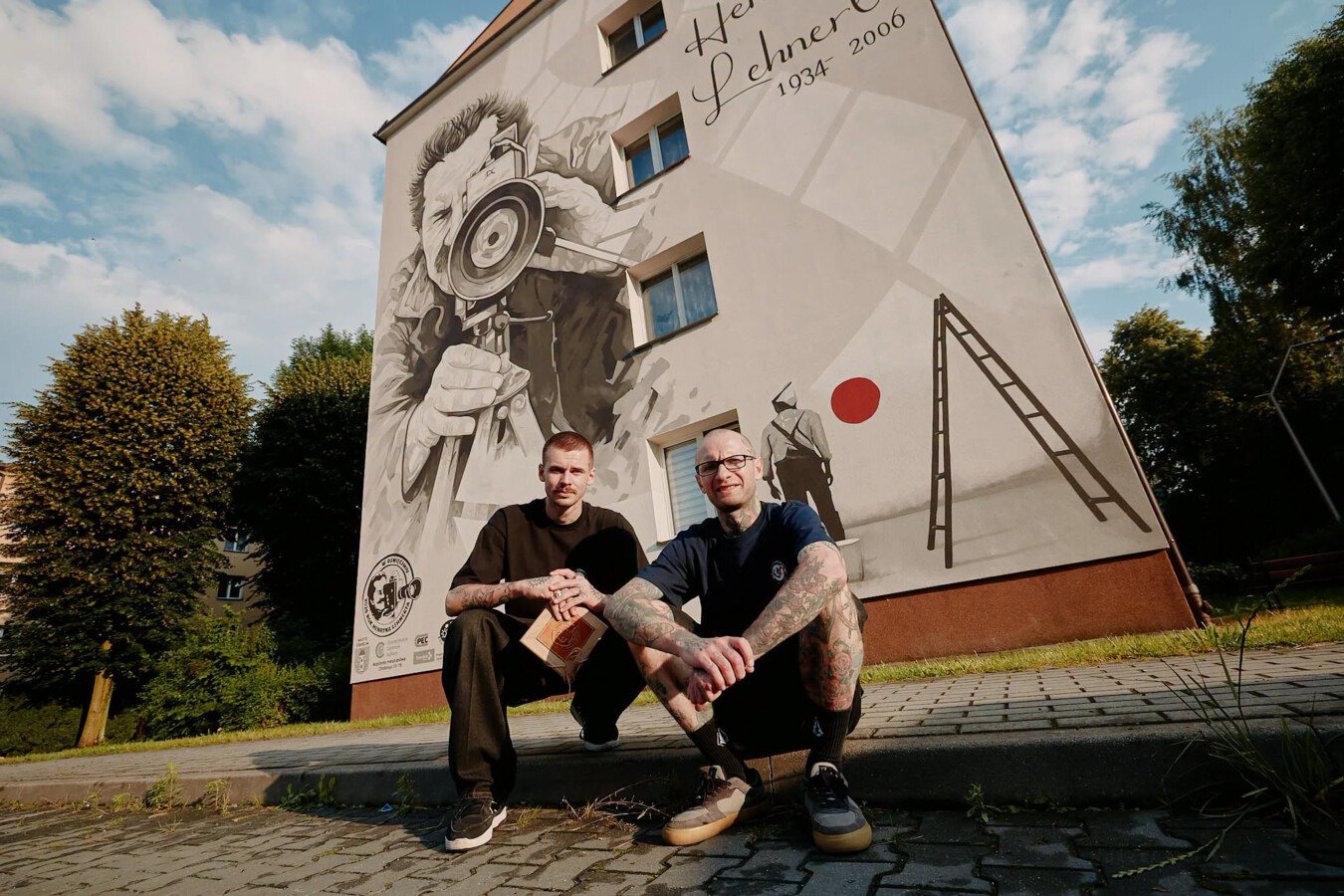 Mural Lehnerta przypomina filmową historię miasta - FOTO