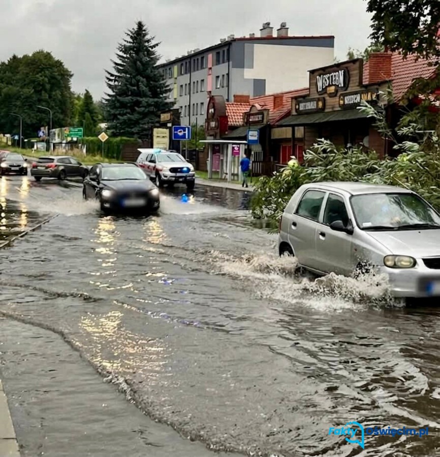 Energetycy usuwają skutki nawałnicy. Są awarie prądu