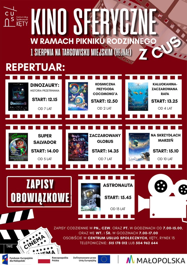 Rodzinne „Wakacje z CUS” na targowisku w Kętach