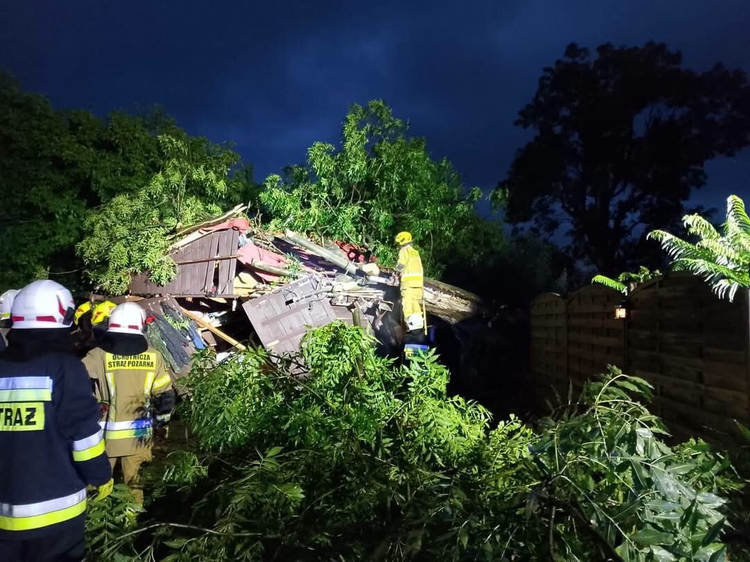 Ponad 200 interwencji strażaków w Małopolsce - FOTO