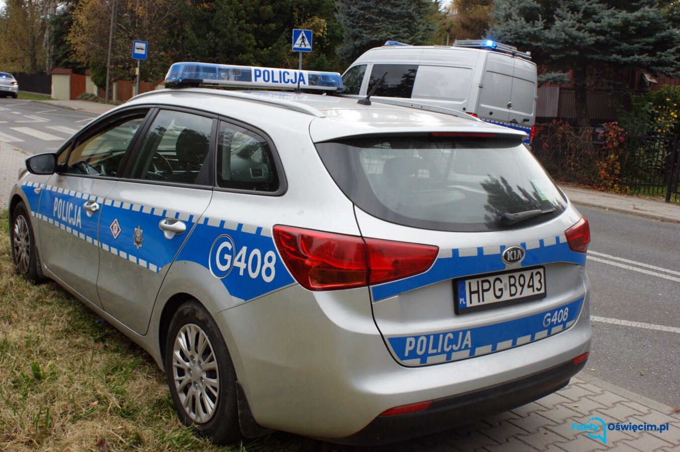 Wjechała motorowerem w ogrodzenie