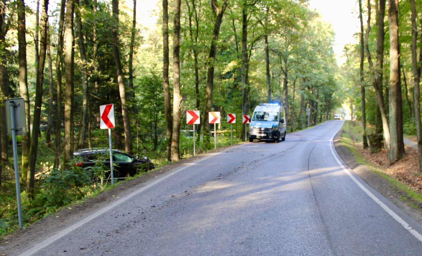 68-latek zasłabł podczas jazdy. Trafił do szpitala - FOTO