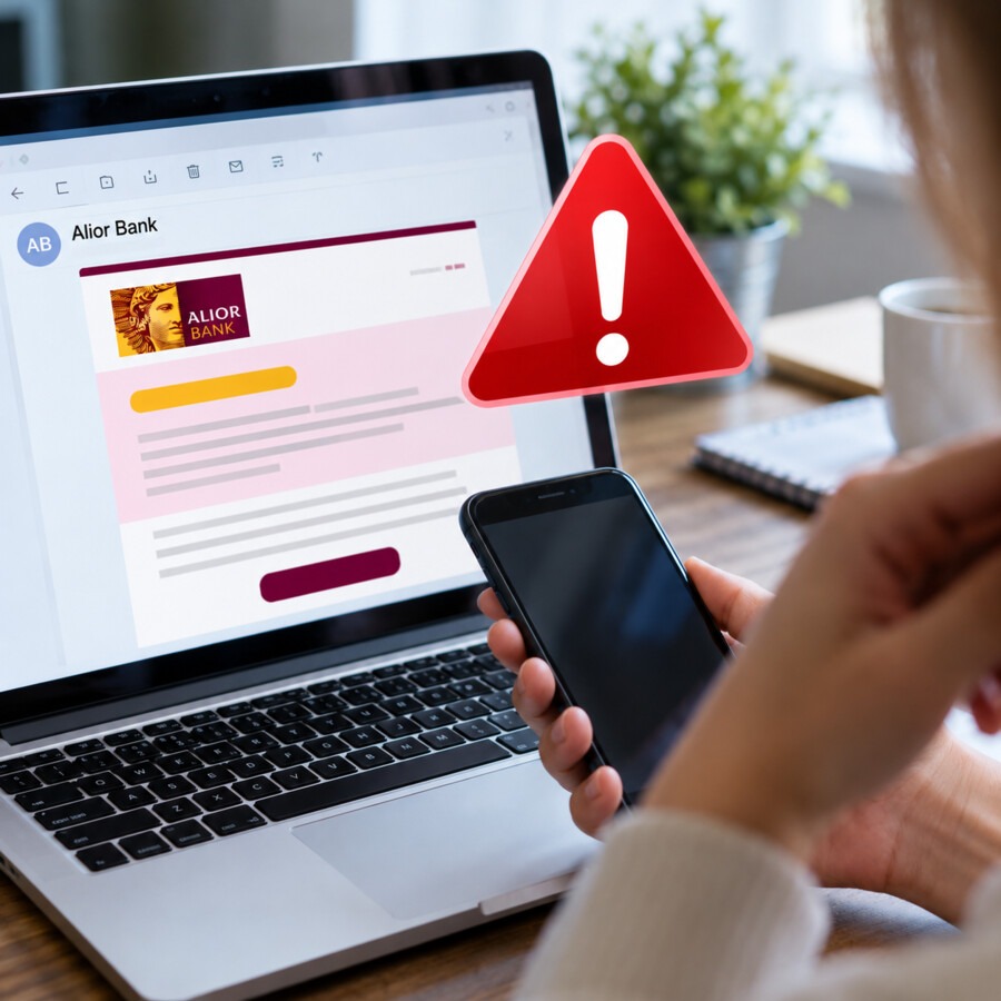 Tak oszuści podszywają się pod Alior Bank. Jeden szczegół ich zdradza