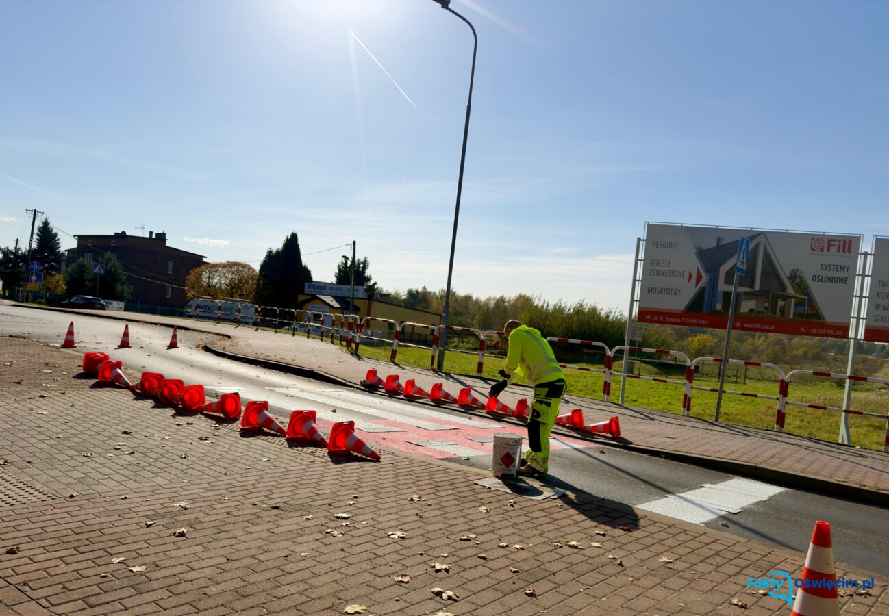 Nowy przejazd rowerowy na osiedlu Chemików