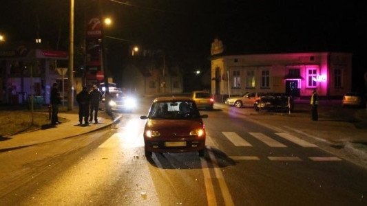 Zderzenie w Łękach, potrącenie w Zatorze – FOTO