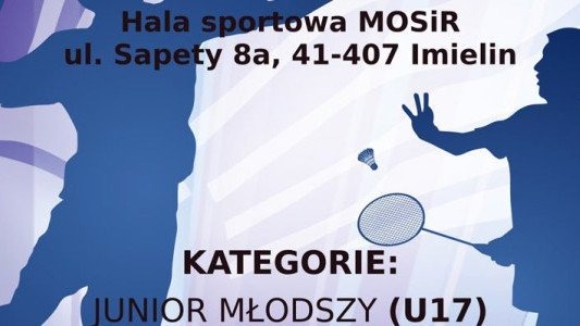 Ogólnopolski turniej badmintona w Imielinie