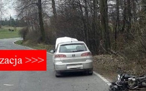 Motocyklista przegrał walkę o życie