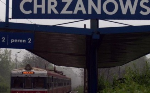 Palił się pociąg pasażerski