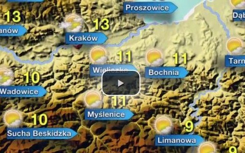 Pogoda na pierwszy dzień Wielkanocy