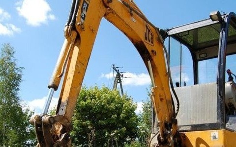 Pęknięta rura gazowa w Bobrku