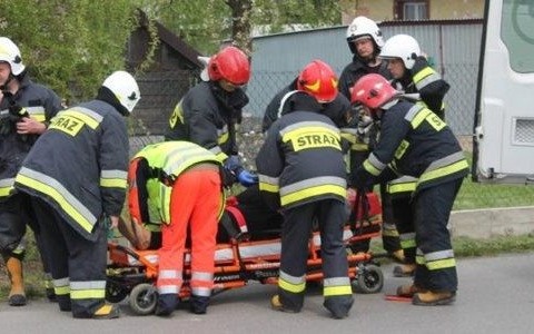 Zderzenie w Witkowicach – FOTO