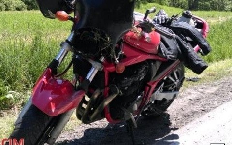 Do rowu wjechało dwóch motocyklistów – AKTUALIZACJA