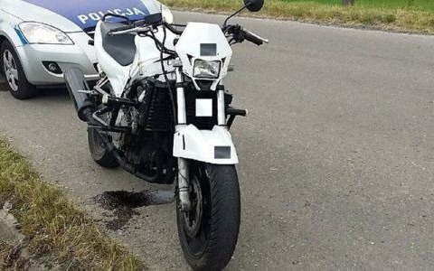 Policjanci ścigali motocyklistę