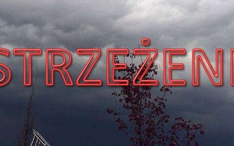 IMGW ostrzega przed burzami