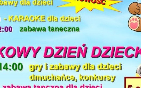Megalopark Szyjki zaprasza na Dzień Dziecka
