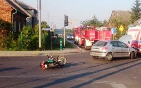 Wymusiła pierwszeństwo. Młody człowiek w szpitalu