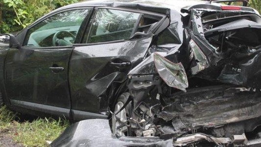 Niebezpieczna krajówka – dwie kraksy – FOTO