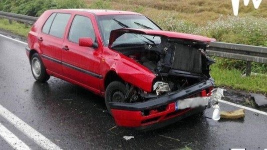 Straciła panowanie nad samochodem – FOTO, AKTUALIZACJA