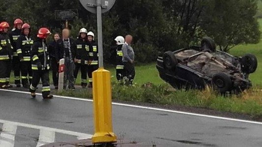 Trzy kraksy w gminie Brzeszcze – FOTO